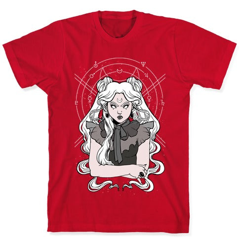 Goth Usagi (Sailor Moon Parody) T-Shirt